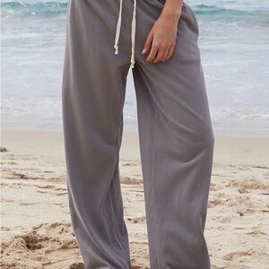 PacSun John Gakt Gray Anastasia Sweatpants Brandy Melville wide leg pants 1sz